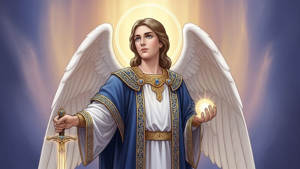 Image_fx-2-1024x576 Oração ao Arcanjo Miguel para Abrir Caminhos Financeiros
